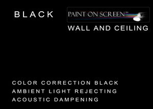 Wall and Ceiling Ambient Light Rejecting Acoustic Dampening
